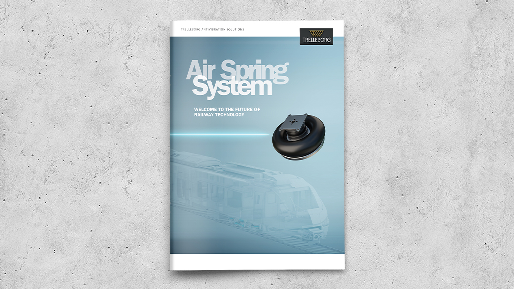 Trelleborg Antivibration solutions Rail Brochure Air spring