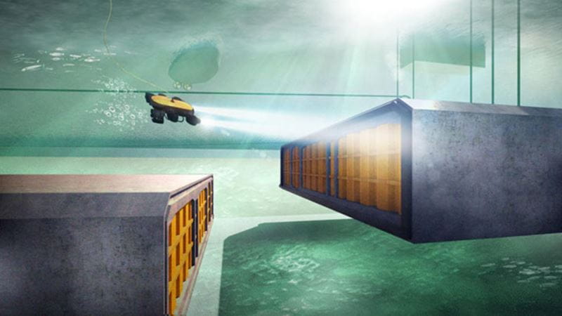 Putting together two pieces of worlds longest immersed tunnel