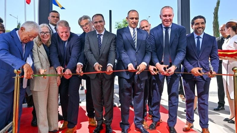 Morocco ribbon cutting