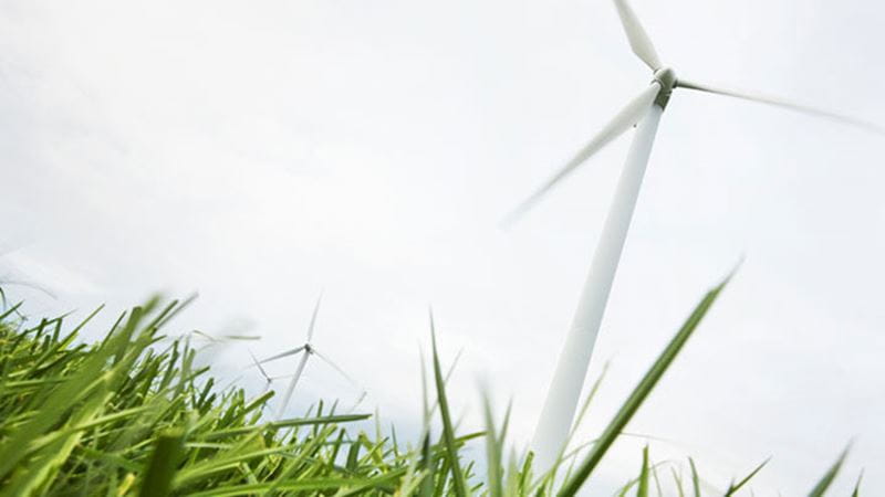 Wind turbines representing renewable energy and sustainability