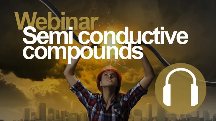 A man holds the ends of a sparking wire with headphone icons as overlay