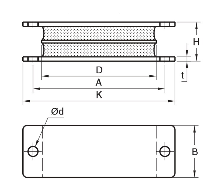 SAW-Mount-Rectangula-PLATE FIXING
