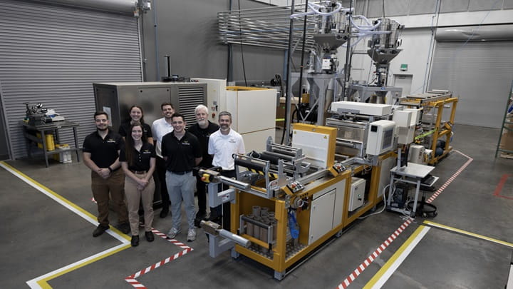 Team photo of Trelleborg Engineered Coated Fabrics