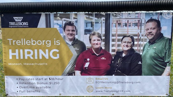 Trelleborg donates to local Booster Club