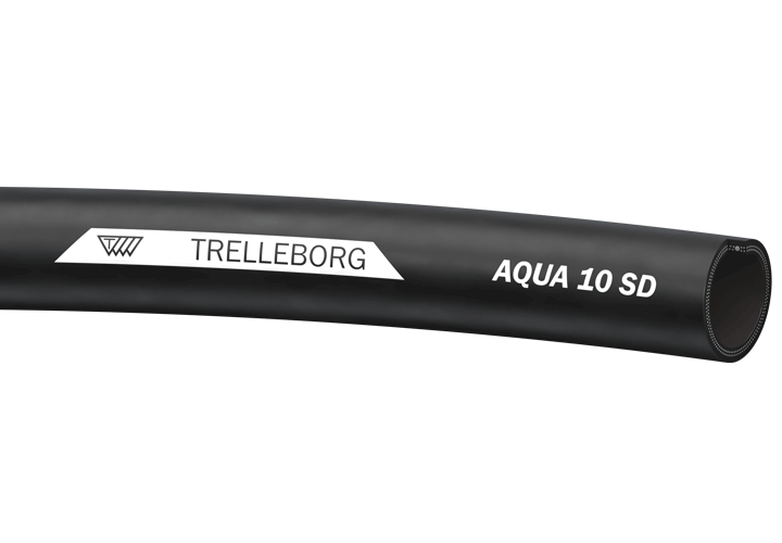 Aqua_10SD Water suction and delivery hose used for industrial water, waste water and agricultural equipment.