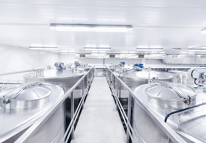 Washdown and cleaning in food processing industries, canneries, dairies, slaughterhouses,