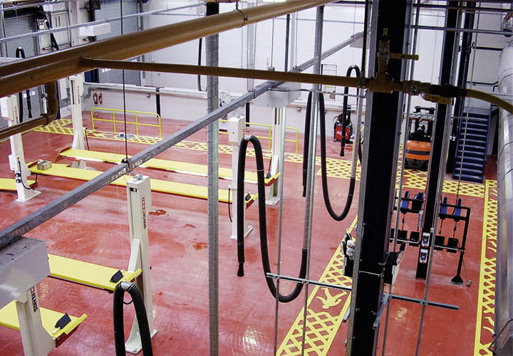 AG 1000 HT exhaust gas etraction