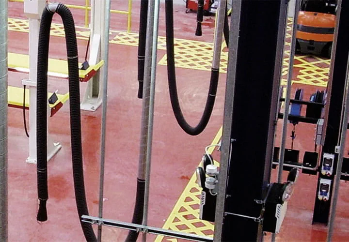 exhaust gas application - rubber hose