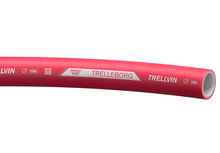 Trellvin rubber hose wine transfer food and beverage hose