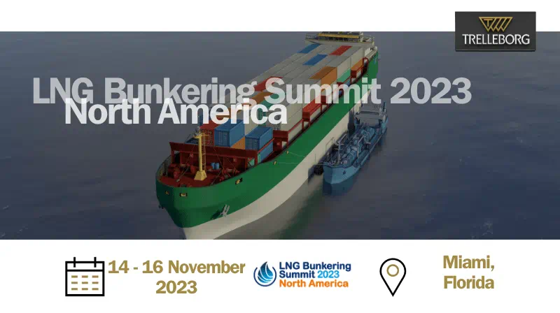 LNG Bunkering Summit 2023 North America WEBSITE BANNER TEMPLATE