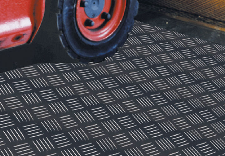 Trelleborg rubber matting CHECKERPLUS
