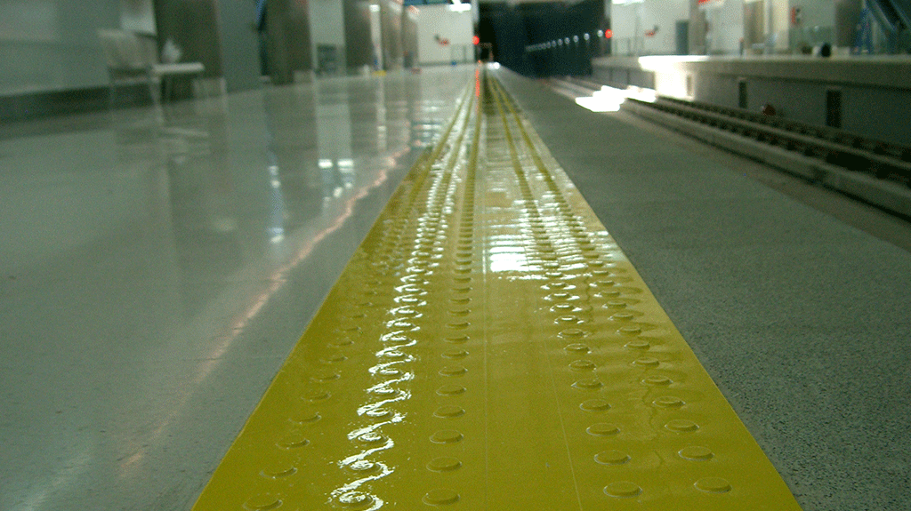 Trelleborg tactile flooring