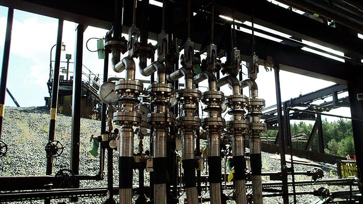 lpg pipe loading rack bp terminal