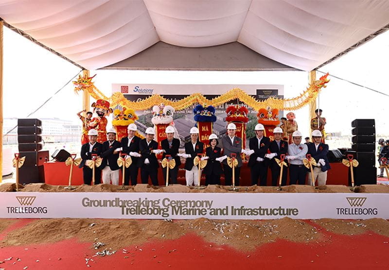Trelleborg Breaks Ground on New Manufacturing Facility in Vietnam 1
