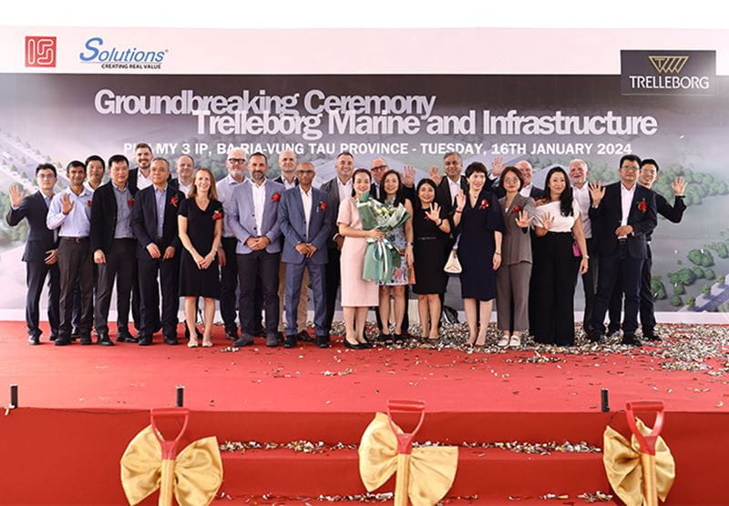 Trelleborg Breaks Ground on New Manufacturing Facility in Vietnam 2