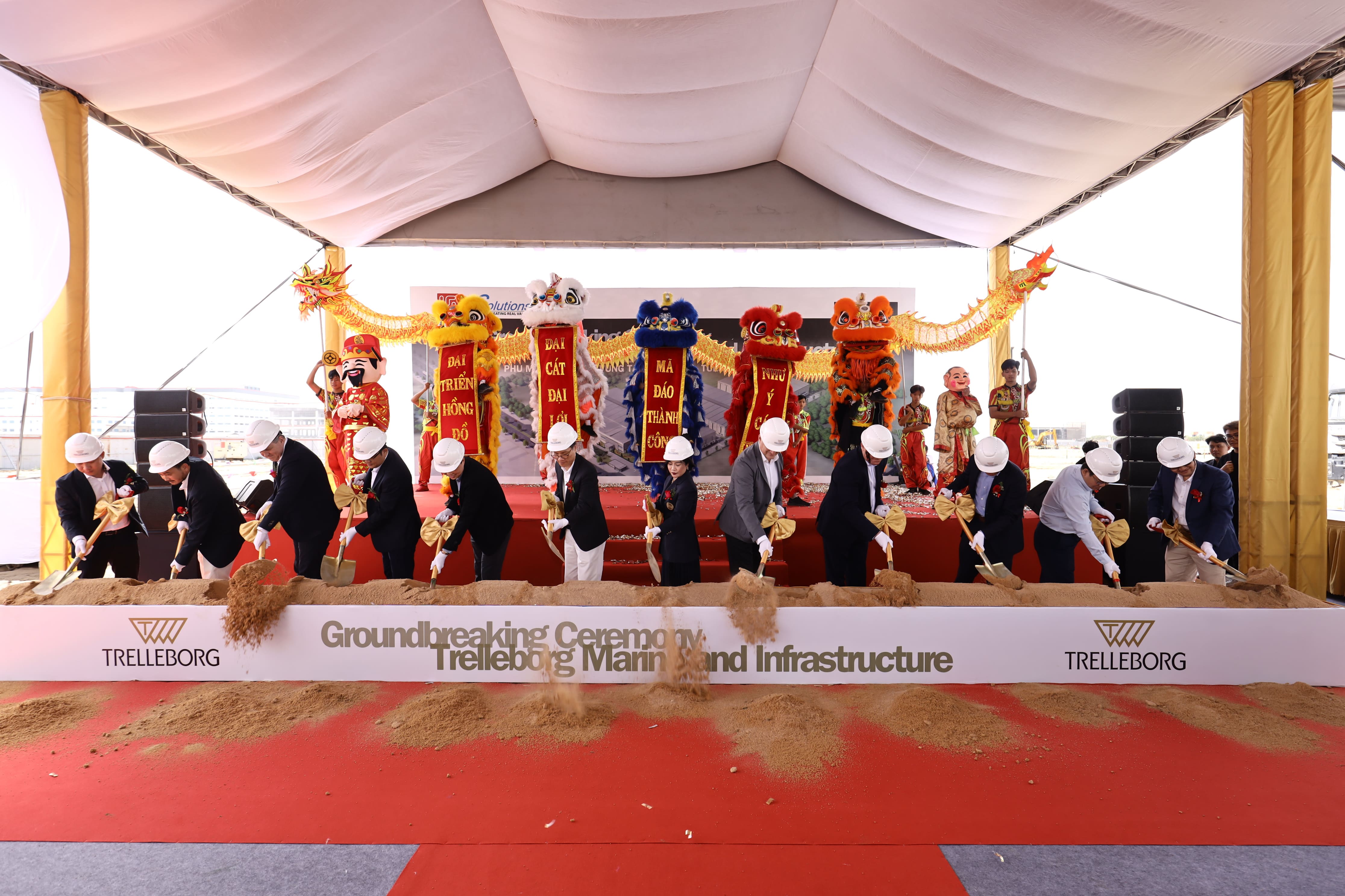 Trelleborg Breaks Ground on New Manufacturing Facility in Vietnam 3