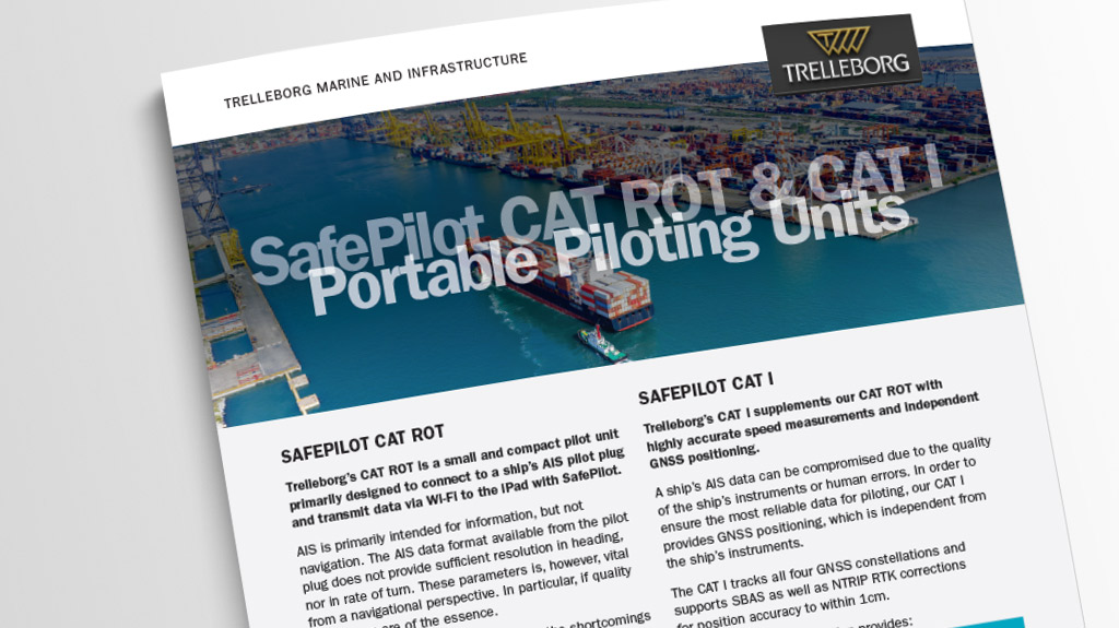 SafePilot CAT ROT and CAT I Portable PIloting Units thumbnail
