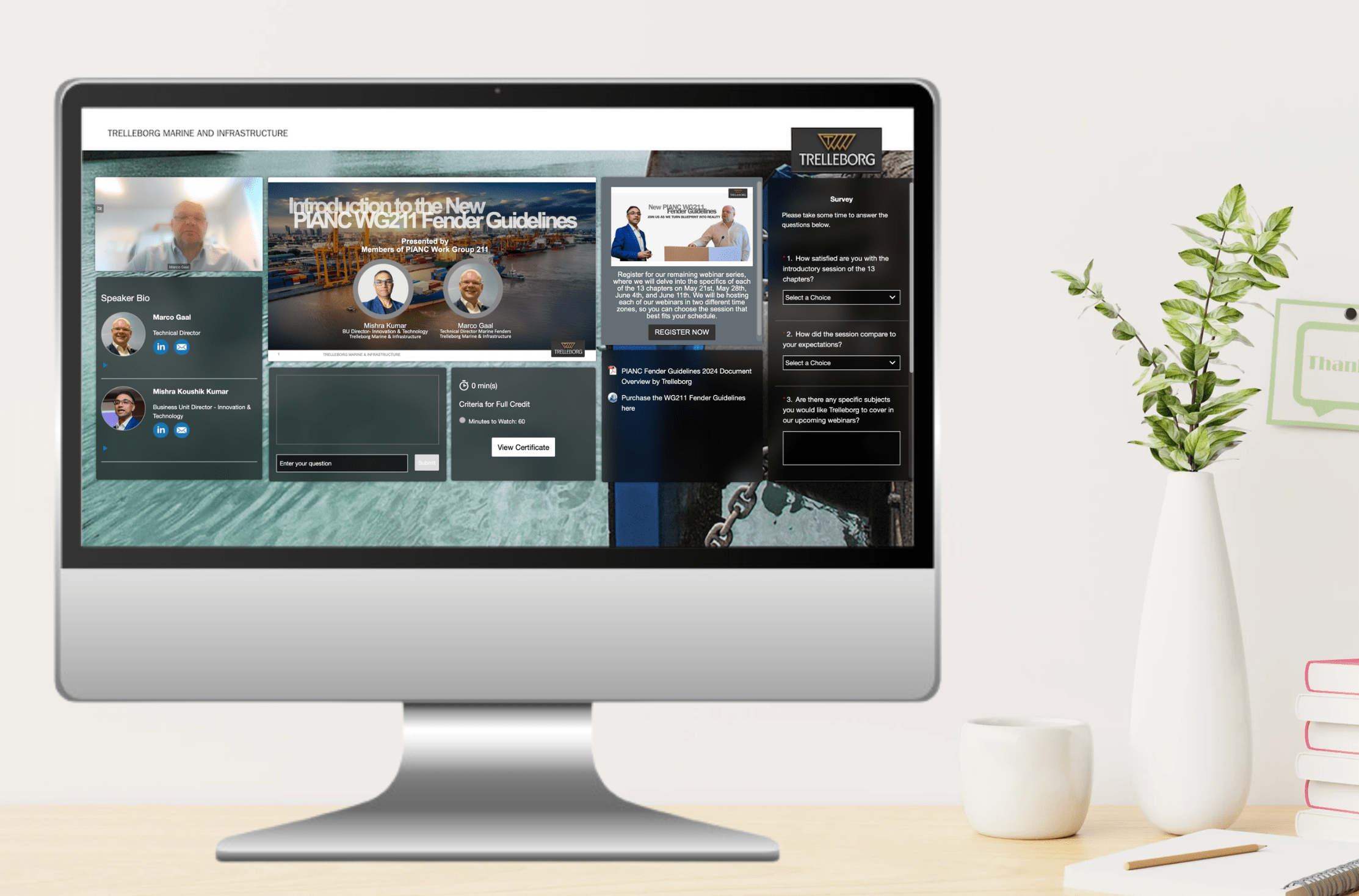 Main webinar page banner