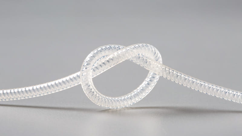 Medical Platinum Grade Silicone Braid Reinforced Tubing