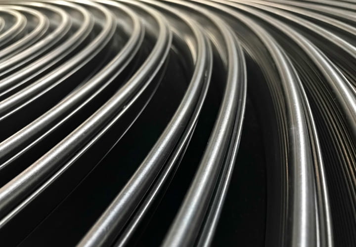Detailed view of rubber sealing profiles demonstrating flexibility, consistency, and precision in engineered sealing solutions