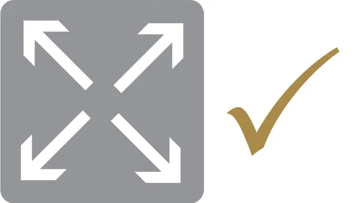 Advantage - better tension distribution