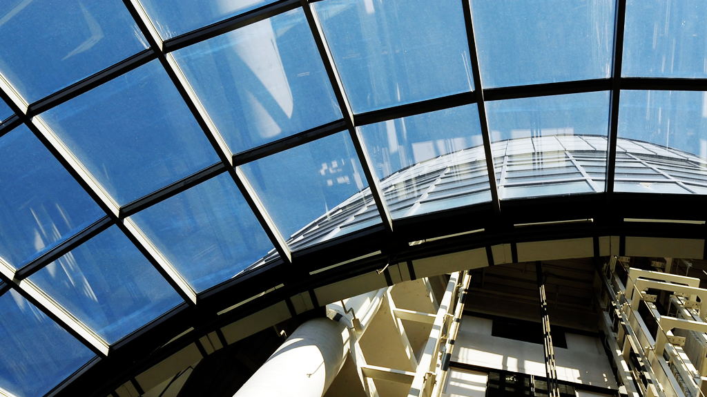 Skylight in commercial building