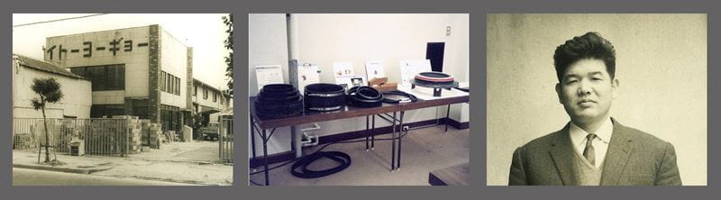 Imagen de un collage: Goji Ito, fundador; taller de Ito Yogyo; Kor-N-Seals