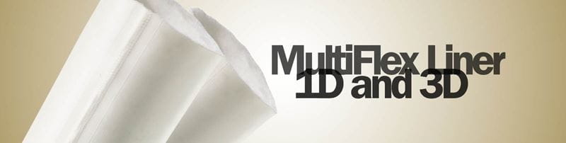 Promotional banner featuring Trelleborg Multiflex 1D and 3D pipe liners