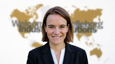 Carolin Grandt, silicone expert at Trelleborg