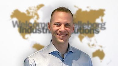 Magnus Sigvardsson with Trelleborg background