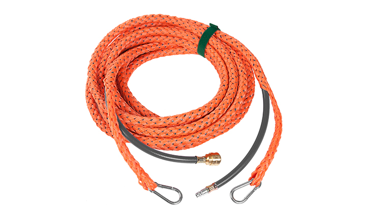 Poly Lift_Inflation hose orange 10m