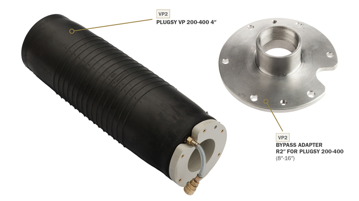  Larger flow plugs PLUGSY VP