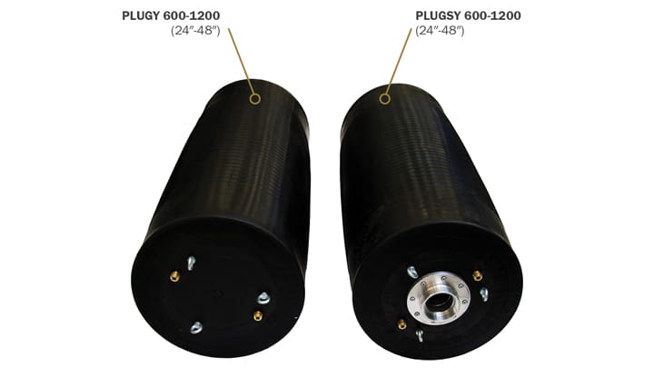 Pipe Plugs Packers larger Dimensions PLUGY and PLUGSY  Overview