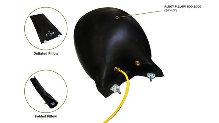 Pillow shaped plugs product overview