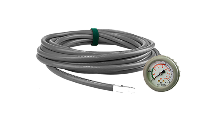 Measuring Hose with Nipple and Gauge