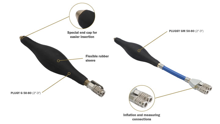 Pneumatic Gas Plugs - Product overview