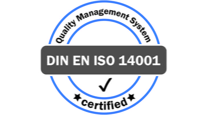 Logo ISO 14001 gestión medioambiental