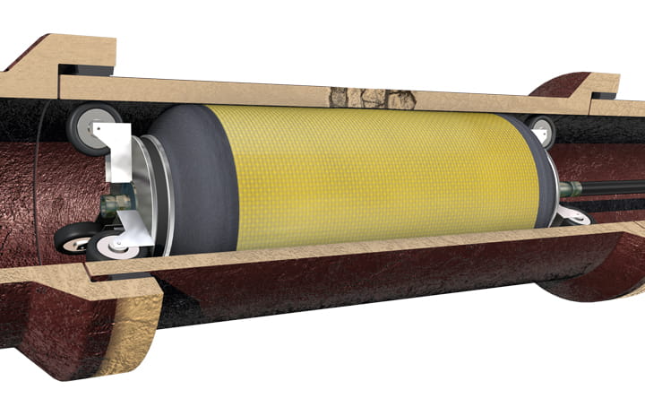 El sistema Trelleborg DrainPacker