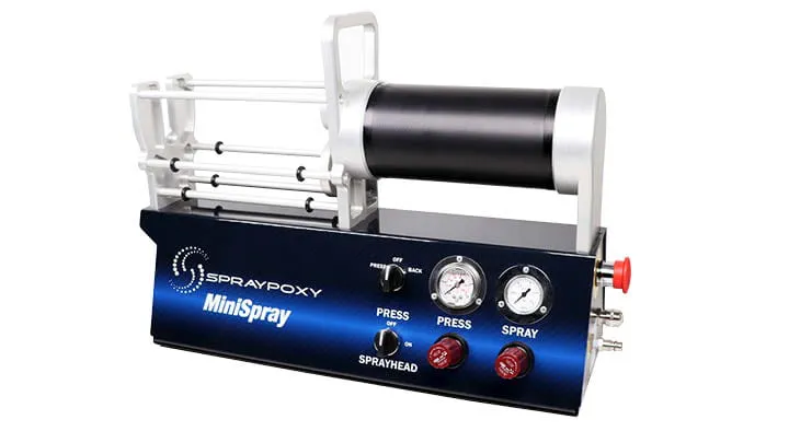 The Trelleborg Spraypoxy MidiCoater