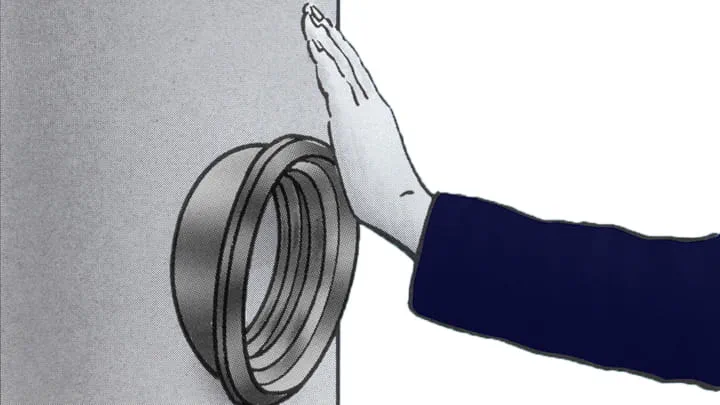 Trelleborg 910 Triple Lip installation into a manhole