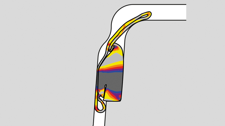 Trelleborg 118 L'analyse par éléments finis (FEA)