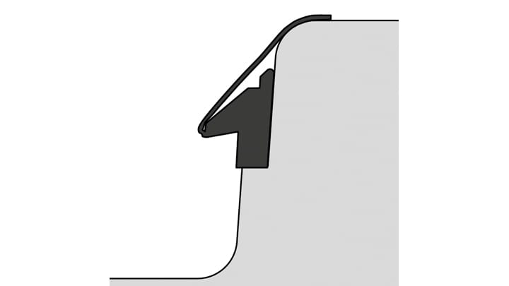 Trelleborg 154 instruction d'installation étape 1