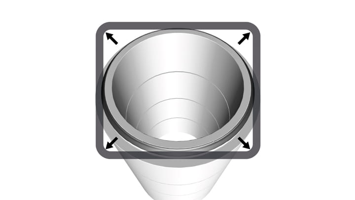 Trelleborg 154 instrucciones de instalación paso 2