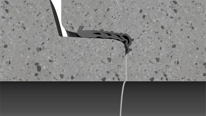 Trelleborg 165 3D section view - installation instruction step 2