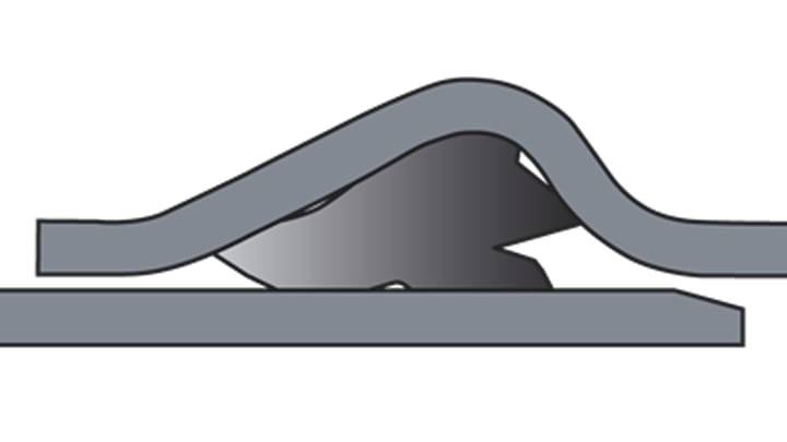 Trelleborg 575 section view - installation instruction step 3