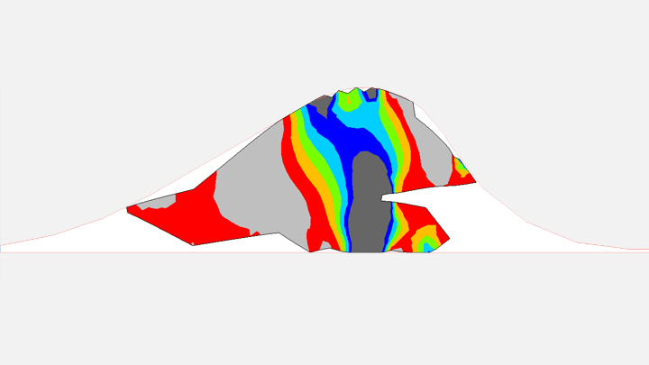 Trelleborg 575 L'analyse par éléments finis (FEA)