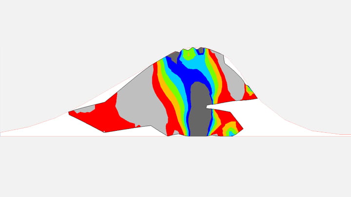 Trelleborg 575 L'analyse par éléments finis (FEA)