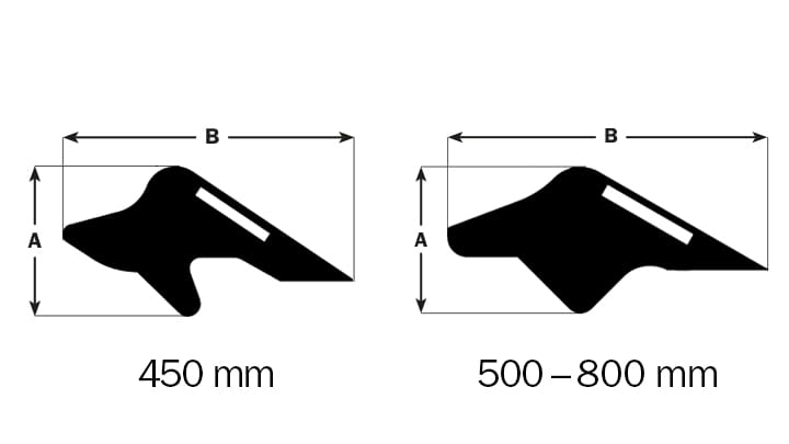 Section view drawing of Trelleborg 567 Rieber Sewer (metric) seal