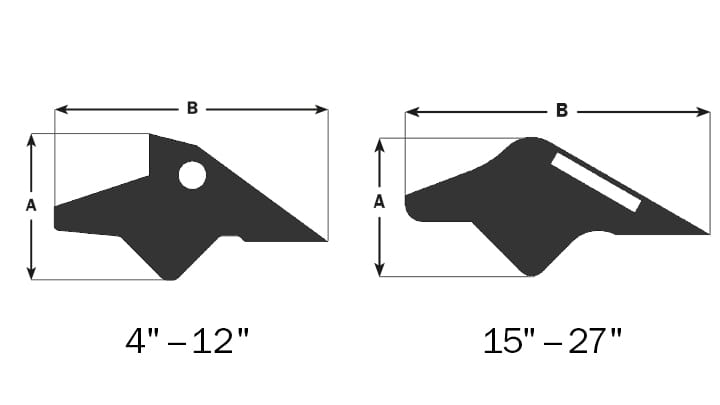 Section view drawing of Trelleborg 569 Rieber Sewer