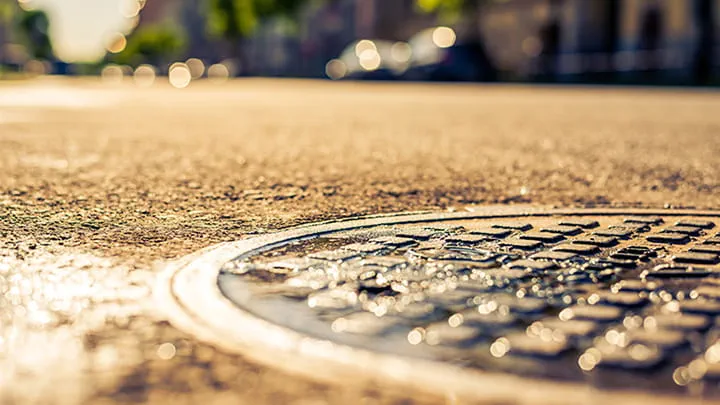 A manhole cover